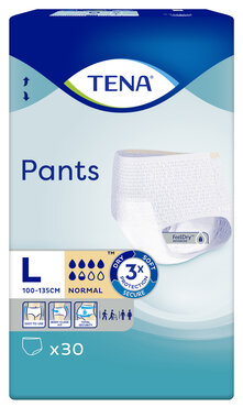 Підгузники-труси для дорослих Тена Пантс Нормал Лардж (Tena Pants Normal Large) розмір 3 30 шт