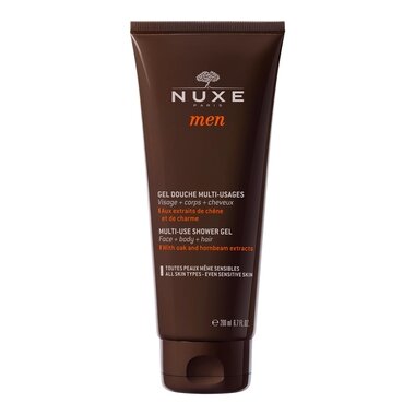 Нюкс (Nuxe) Мен гель очищающий для лица тела и волос 200 мл